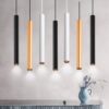 LEDシーリングペンダントライト　長いチューブ型ランプ　ホームインテリア照明　ダイニングルームやショップに最適 - 画像 (3)
