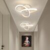 家庭用LEDシャンデリア3色ランプモダンスタイル天井ライト 客室用ランプ