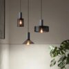 レトロLEDペンダントライトセメントヘッド照明　（リビング、ダイニング、バー、カフェ、レストラン向け）